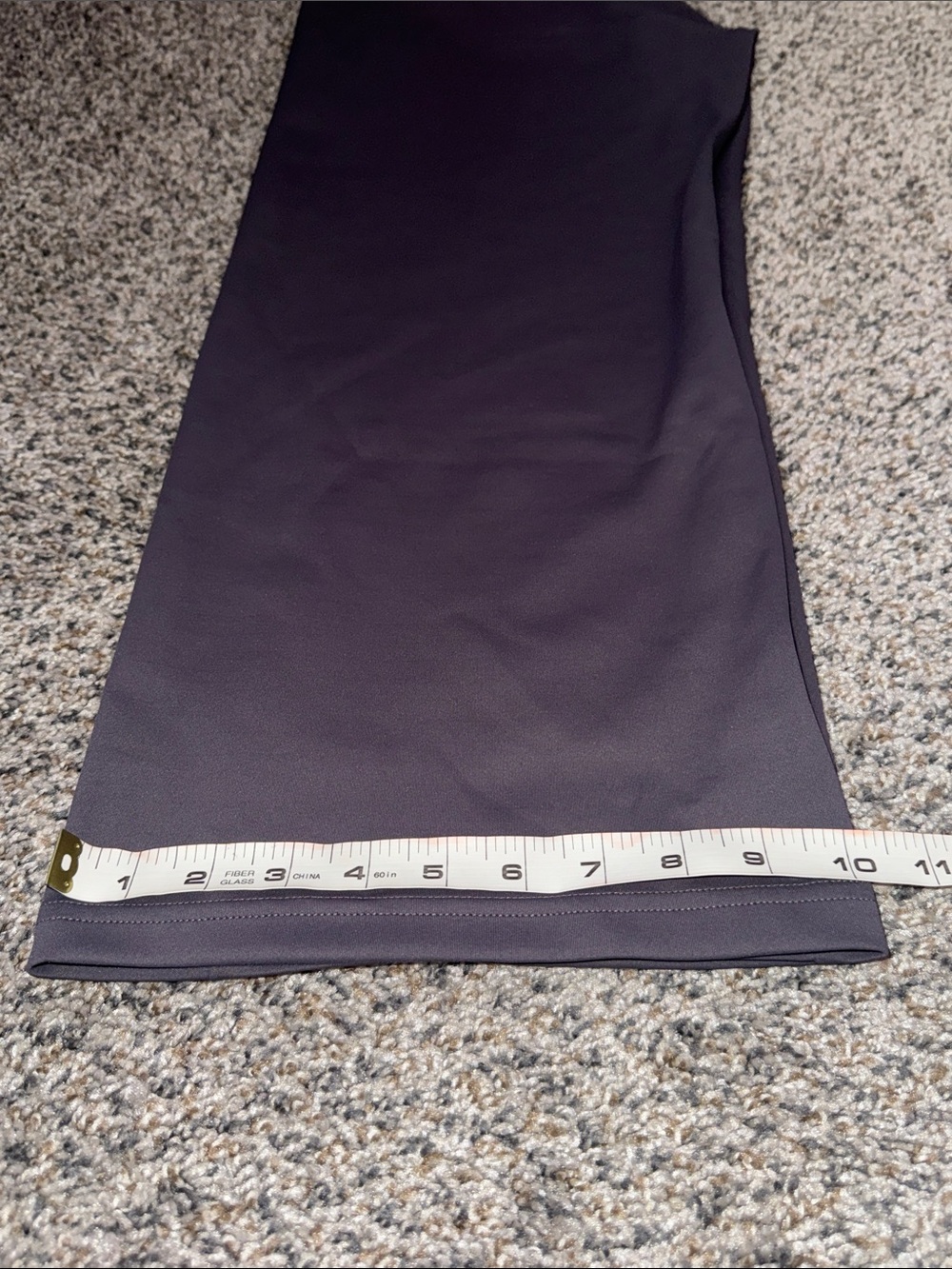 adidas Gray Wide-Leg Women's Pants with Subtle Logo - Picture 10 of 11